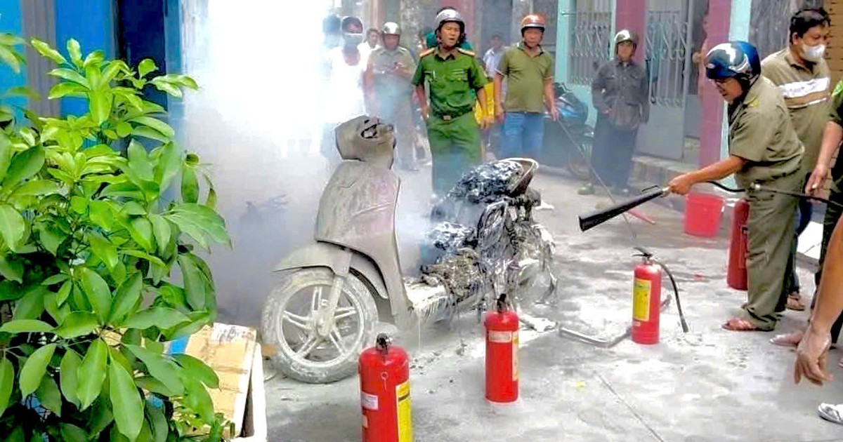 Nâng cao nhận thức về phòng cháy chữa cháy đối với xe điện ngay tại nhà