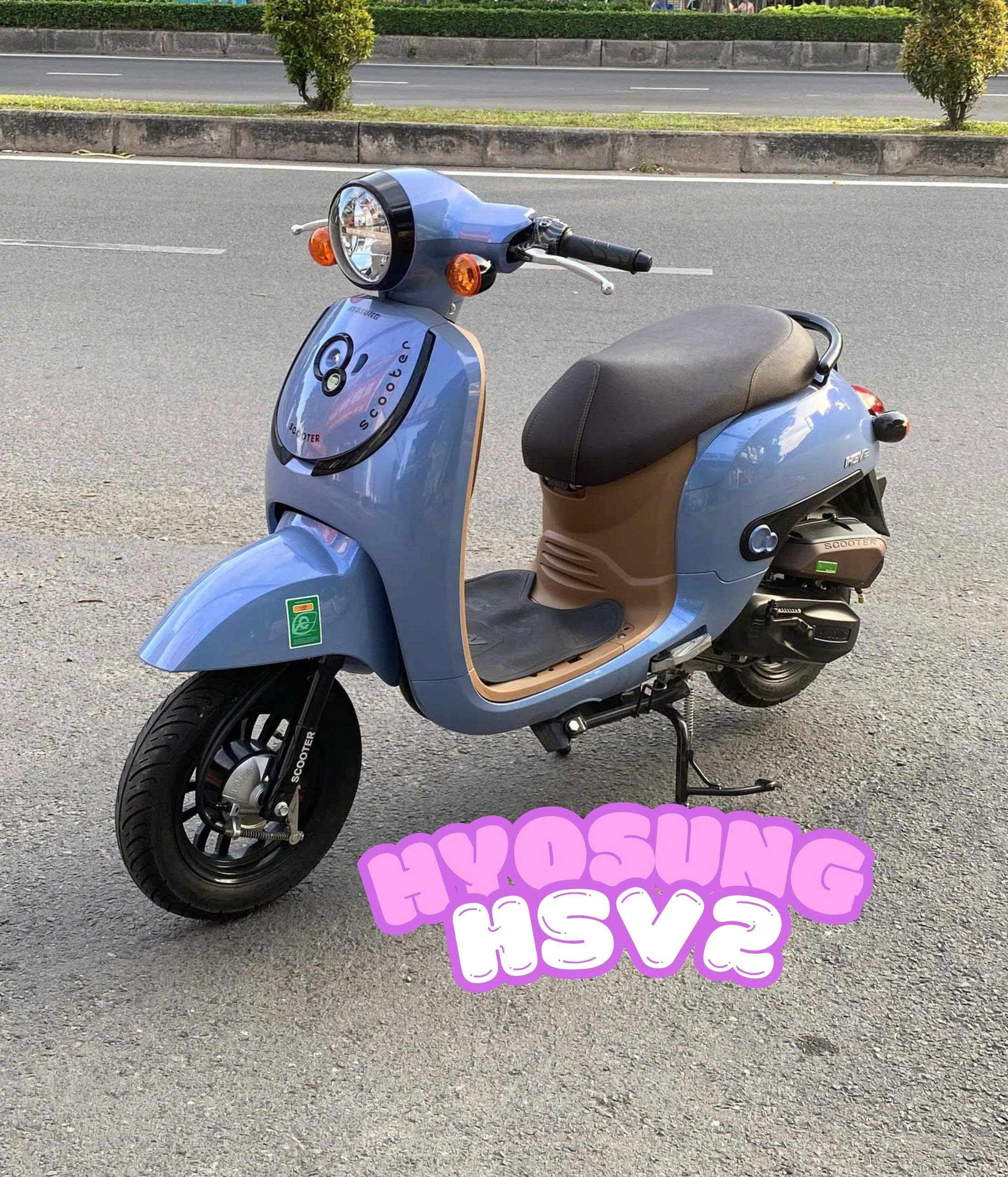 Giorno Hyosung 50cc: Sức hút từ thiết kế cổ điển và sự tiện lợi đáng kinh ngạc của mẫu xe dành cho giới trẻ