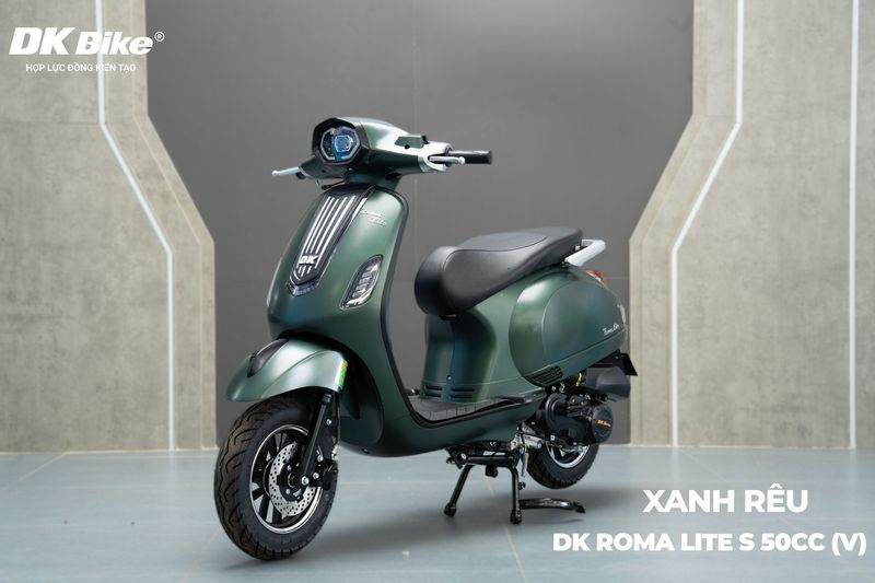 Xe Ga 50cc DK Roma Lite S Đời Mới Nhất