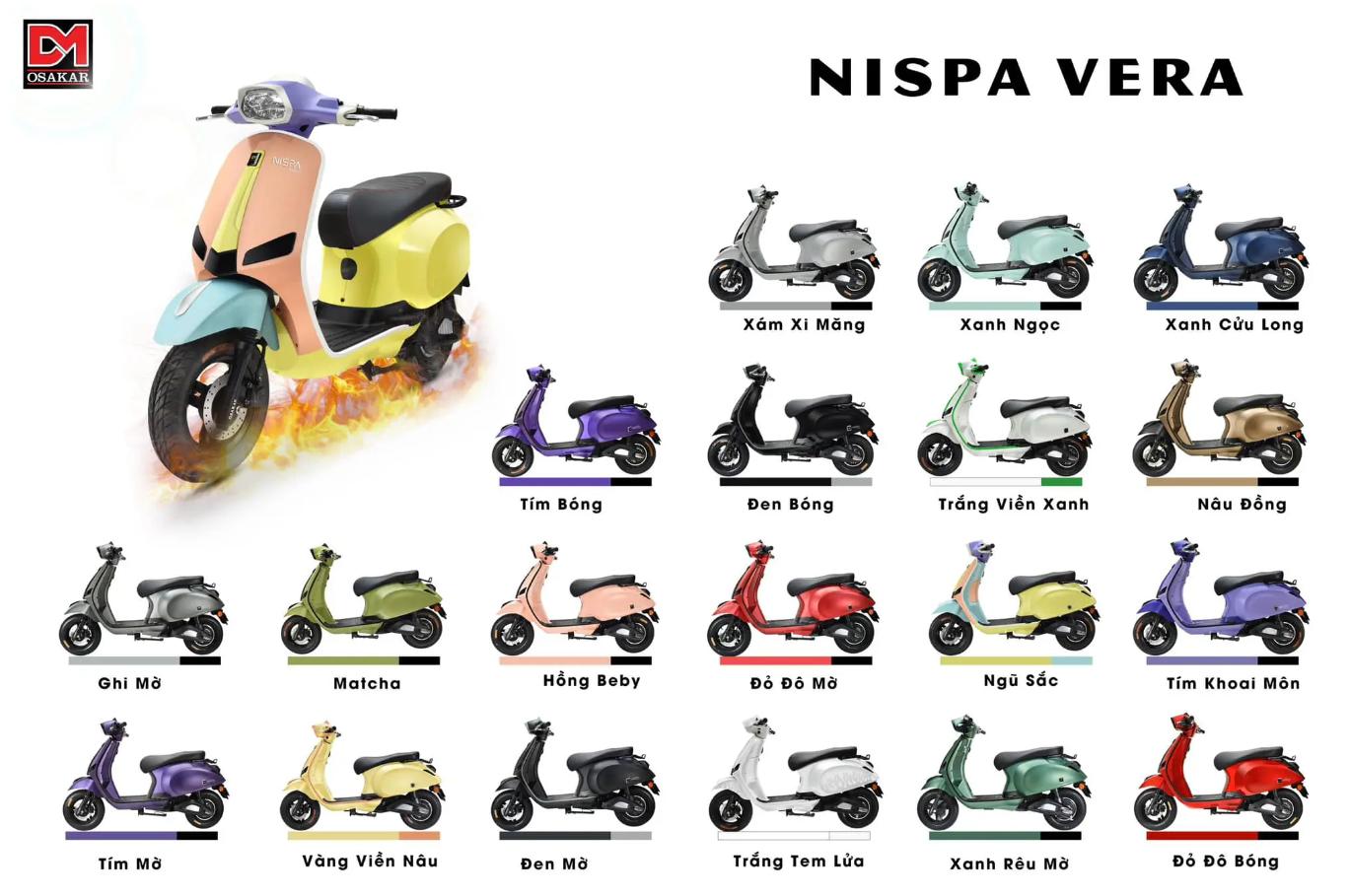 xe máy điện nispa vera